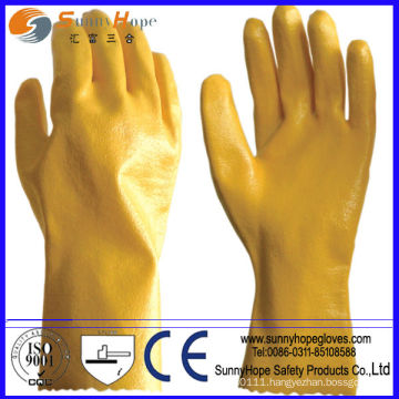 Long Sleeves fully dipped nitrile gloves ce certification